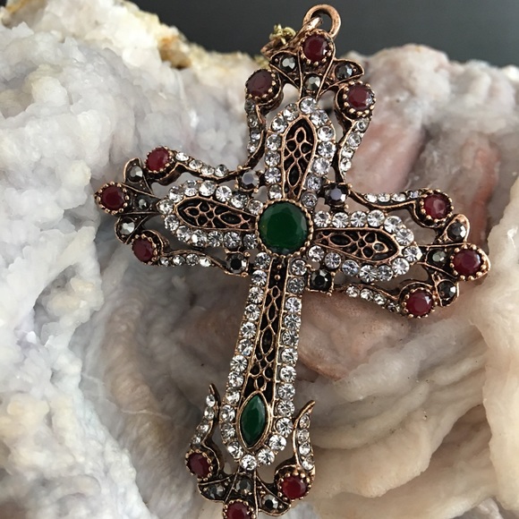 Jewelry - Jeweled Cross